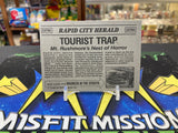 Vintage 1988 Dinosaurs Attacks Trading Card Tourist Trap #18