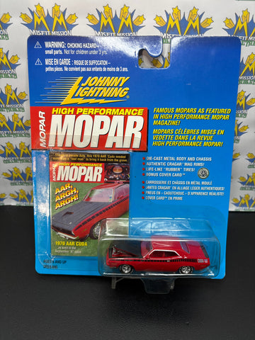 2000 Johnny Lightning High Performance Mopar 1970 Aar Cuda Car (New)