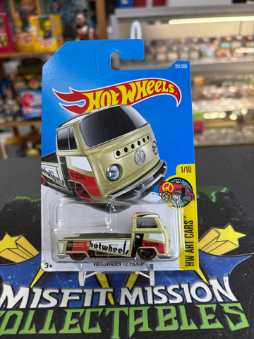 2015 Hot Wheels HW Art Cars Volkswagen T2 Pickup Truck (New)