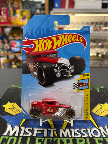 2017 Hot Wheels HW Legends of Speed Bone Shaker Red Car (New)