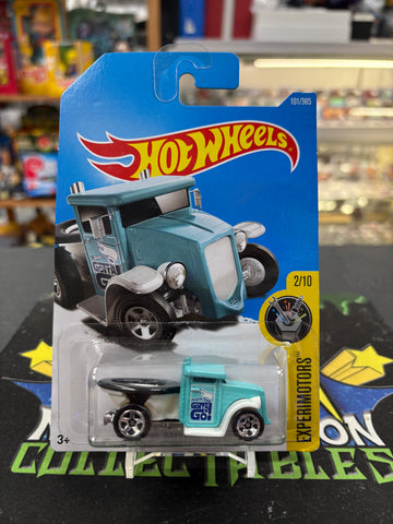 2015 Hot Wheels HW Experimotors Gotta Go Teal Car (New)