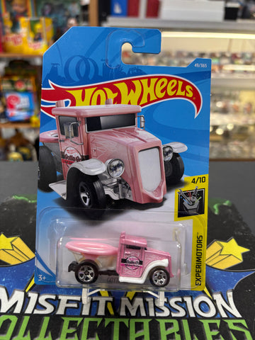 2015 Hot Wheels HW Experimotors Gotta Go Pink Car (New)