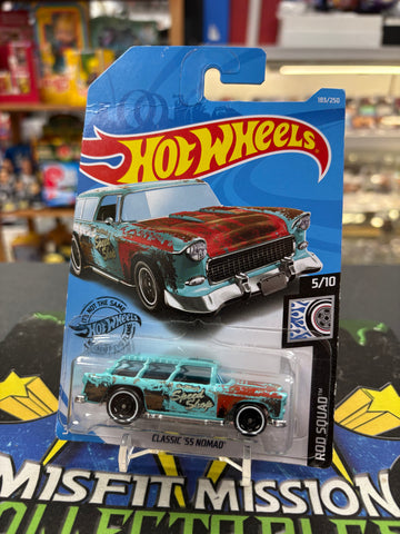 2018 Hot Wheels Rod Squad Classic ‘55 Nomad Car (New)