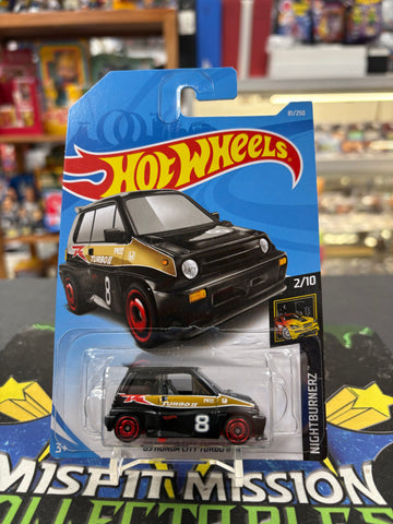 2017 Hot Wheels Nightburnerz ‘85 Honda City Turbo II Car (New)