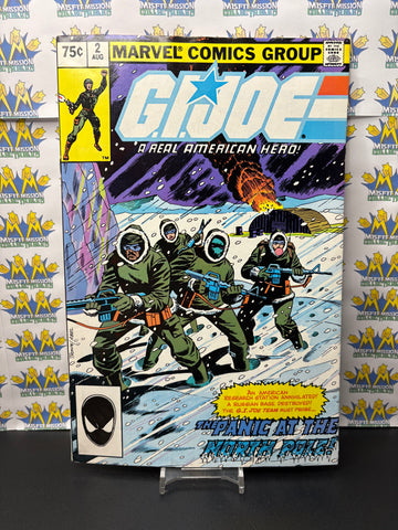 1982 Marvel Comics GI Joe Real American Hero #2 Comic Book