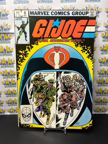 1982 Marvel Comics GI Joe Real American Hero #6 Comic Book