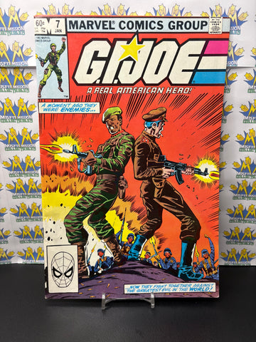 1982 Marvel Comics GI Joe Real American Hero #7 Comic Book