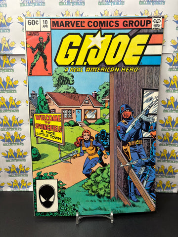 1983 Marvel Comics GI Joe Real American Hero #10 Comic Book