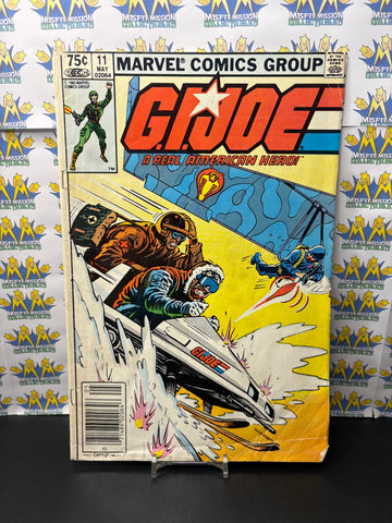 1983 Marvel Comics GI Joe Real American Hero #11 Comic Book