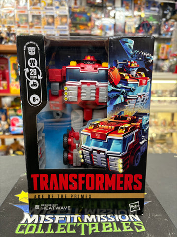 Transformers Studio Series Ages of The Primes Rescue Bot Heatwave Figure (New)