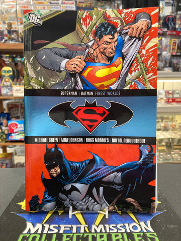 2009 DC Comics Superman & Batman Finest Worlds Graphic Novel