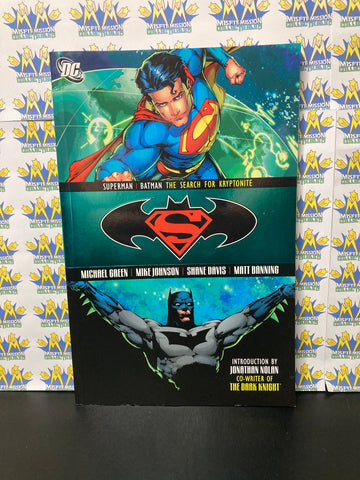 2008 DC Comics Superman & Batman The Search for Kryptonite Graphic Novel