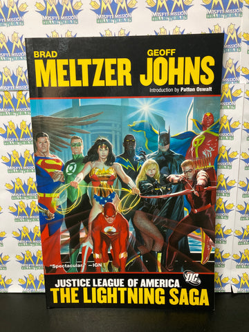 2008 DC Comics Justice League of America The Lightning Saga Graphic Novel