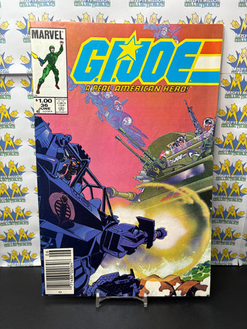 1985 Marvel Comics GI Joe Real American Hero #36 Comic Book