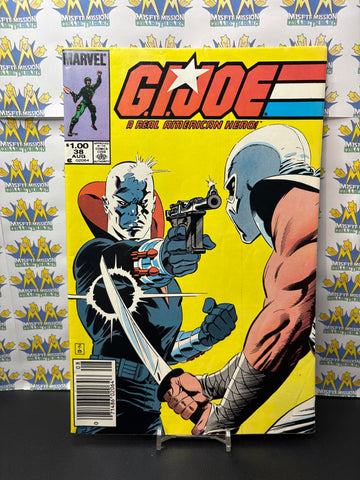 1985 Marvel Comics GI Joe Real American Hero #38 Comic Book