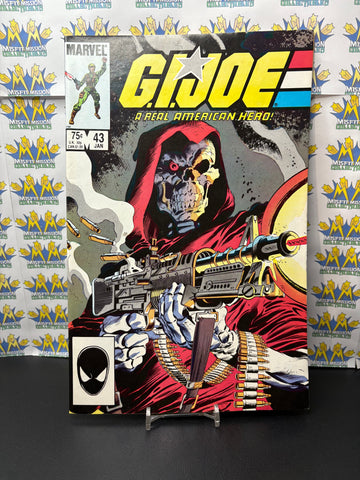 1986 Marvel Comics GI Joe Real American Hero #43 Comic Book