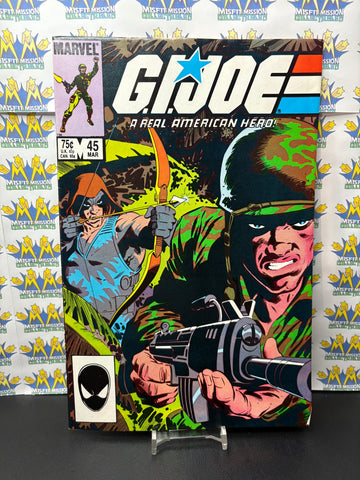 1986 Marvel Comics GI Joe Real American Hero #45 Comic Book