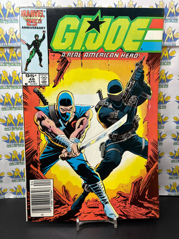 1986 Marvel Comics GI Joe Real American Hero #46 Comic Book