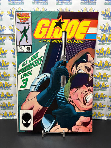 1986 Marvel Comics GI Joe Real American Hero #48 Comic Book