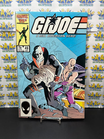 1986 Marvel Comics GI Joe Real American Hero #49 Comic Book