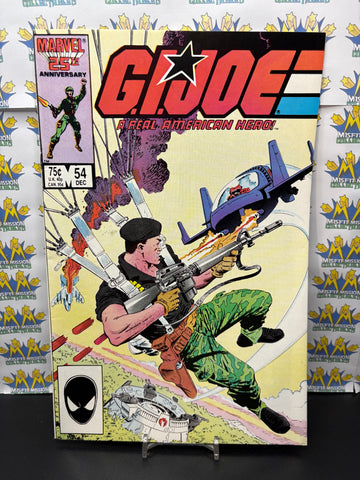 1986 Marvel Comics GI Joe Real American Hero #54 Comic Book