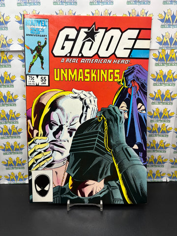 1987 Marvel Comics GI Joe Real American Hero #55 Comic Book