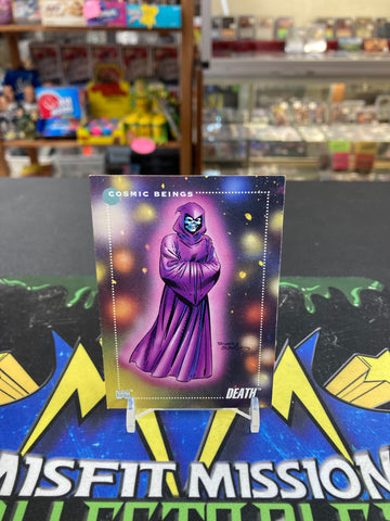 Impel Marvel Comics 1992 Marvel Universe Cosmic Beings Death #157 Trading Card