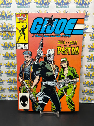 1987 Marvel Comics GI Joe Real American Hero #57 Comic Book