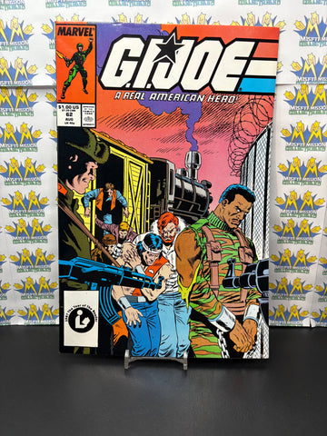 1987 Marvel Comics GI Joe Real American Hero #62 Comic Book