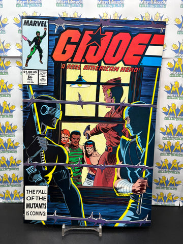 1987 Marvel Comics GI Joe Real American Hero #66 Comic Book
