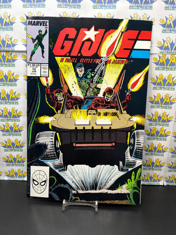 1988 Marvel Comics GI Joe Real American Hero #72 Comic Book