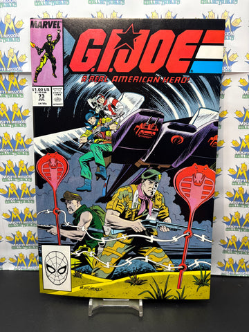 1988 Marvel Comics GI Joe Real American Hero #73 Comic Book