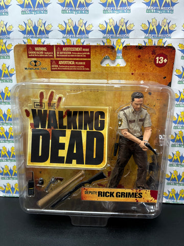 2011 McFarlane Walking Dead Deputy Rick Grimes Figure (New)