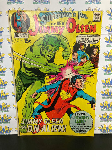 DC Comics 1971 Superman’s Pal The New Jimmy Olsen #136 Comic Book