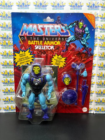 2020 MOTU Masters of The Universe Battle Armor Skeletor Figure (New)