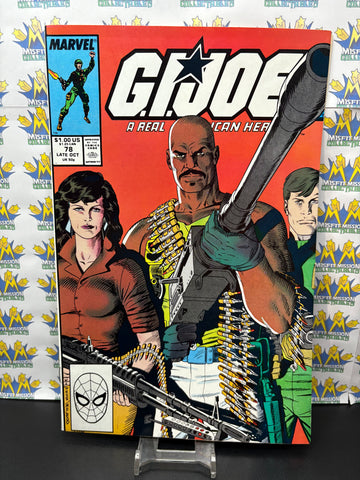1988 Marvel Comics GI Joe Real American Hero #78 Comic Book