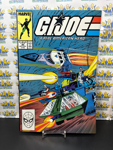 1988 Marvel Comics GI Joe Real American Hero #80 Comic Book