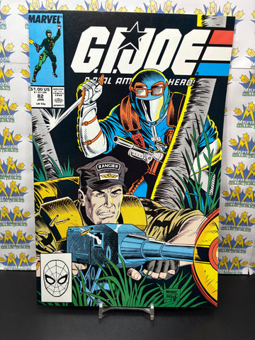 1989 Marvel Comics GI Joe Real American Hero #82 Comic Book
