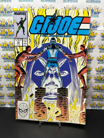 1989 Marvel Comics GI Joe Real American Hero #84 Comic Book