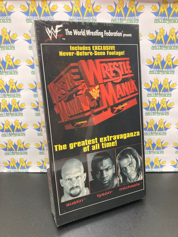 WWF WWE Wrestlemania XIV VHS Tape (New)