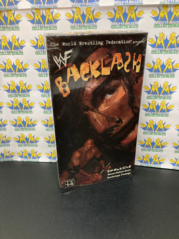 WWF WWE Backlash 1999 VHS Tape (New Sealed)