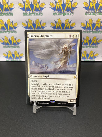 Magic the Gathering: White Creature-Angel Emeria Shepherd Card