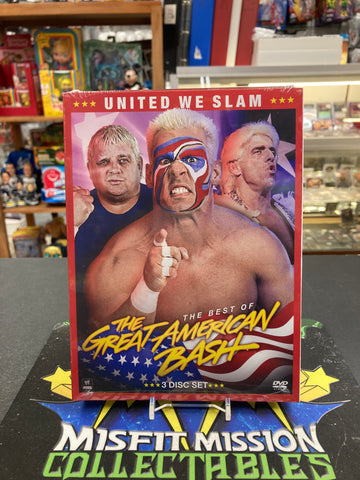 WWE The Best Of The Great American Bash DVD 3 Disc Set (New)