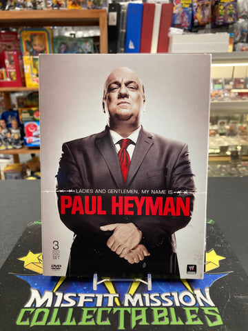 WWE Ladies and Gentleman, My Name Is Paul Heyman 3 Disc DVD Set