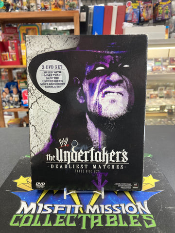 WWE The Undertaker’s Deadliest Matches 3 Disc DVD Set