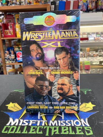Coliseum Video WWF WWE Wrestlemania XI VHS Tape