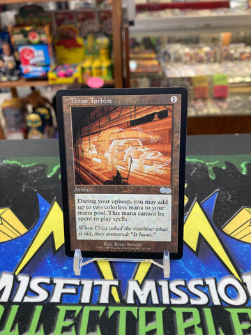 MTG Magic the Gathering: Artifact Thran Turbine Card