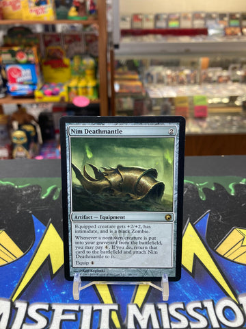MTG Magic the Gathering: Artifact-Equipment Nim Deathmantle Card