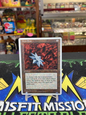MTG Magic the Gathering: Artifact Iron Star Card