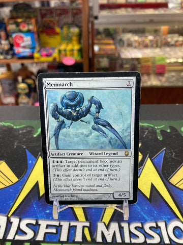 MTG Magic the Gathering: Artifact Creature-Wizard Legend Memnarch Card